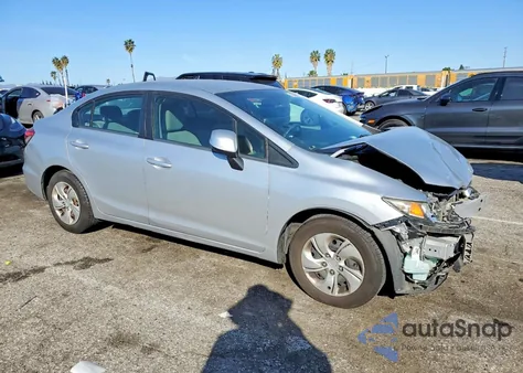 2013 Honda Civic Lx from USA, damaged, VIN 2HGFB2F52DH509674